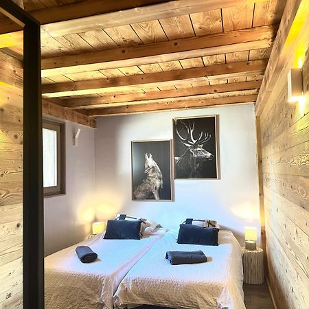 Chalet Le Petit Nicolas, Jacuzzi, Vue Mont Blanc Chamonix Exterior foto
